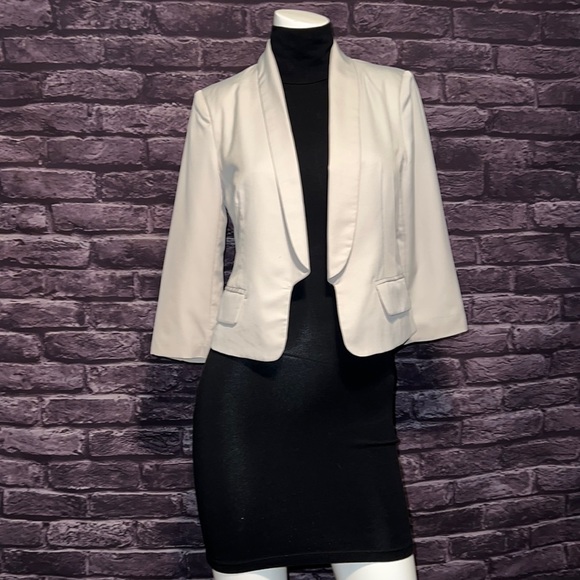 Fitted Style Lapel Collar Blazer, XSmall - Picture 1 of 13